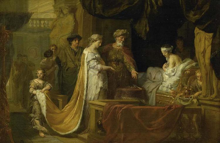 Gerard de Lairesse Antiochus and Stratonice oil painting image